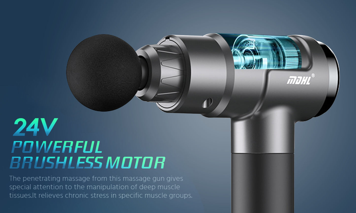 Mini Pistolet Massage Portable — Récupération Musculaire Sans Fil