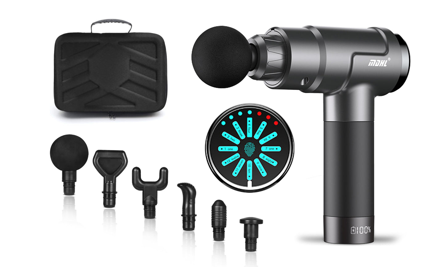 Mini Pistolet Massage Portable — Récupération Musculaire Sans Fil